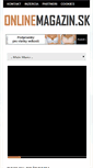 Mobile Screenshot of onlinemagazin.sk